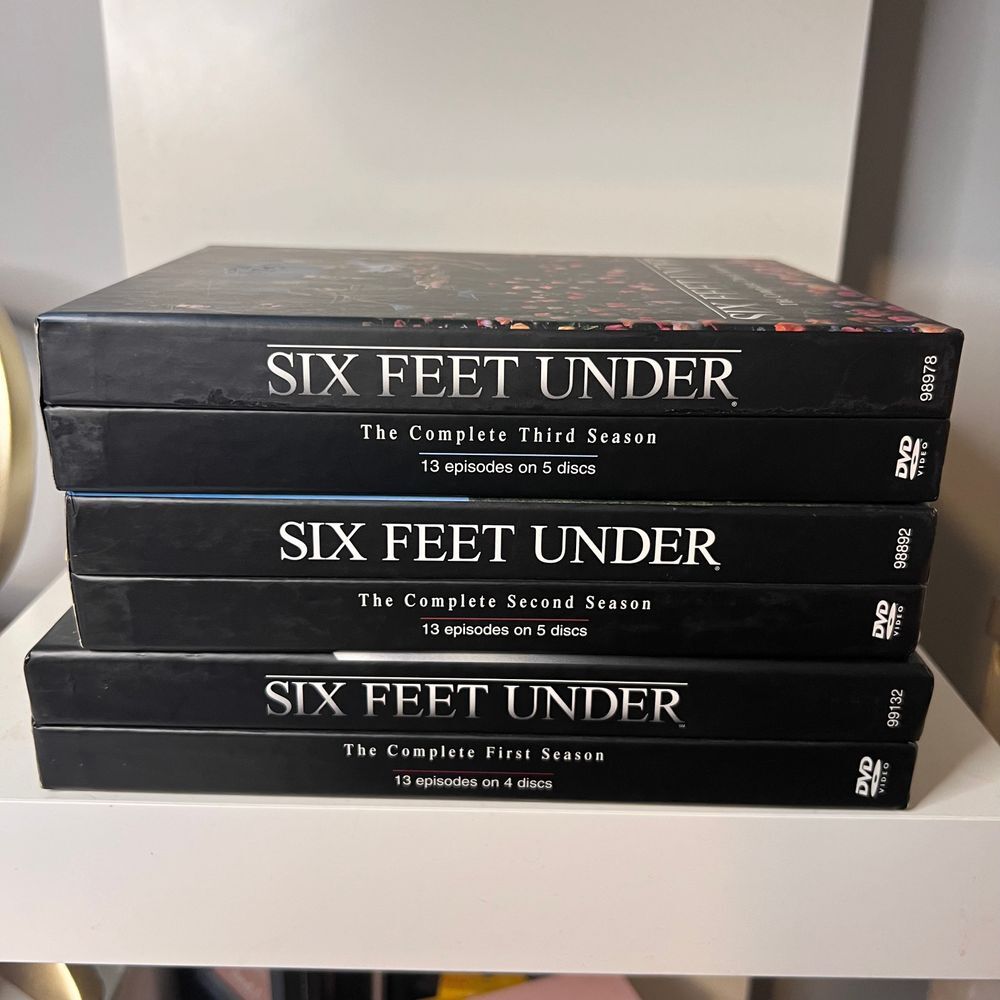 Six Feet Under Complete Series Seasons 1-3 DVD Box Set HBO Drama Collection